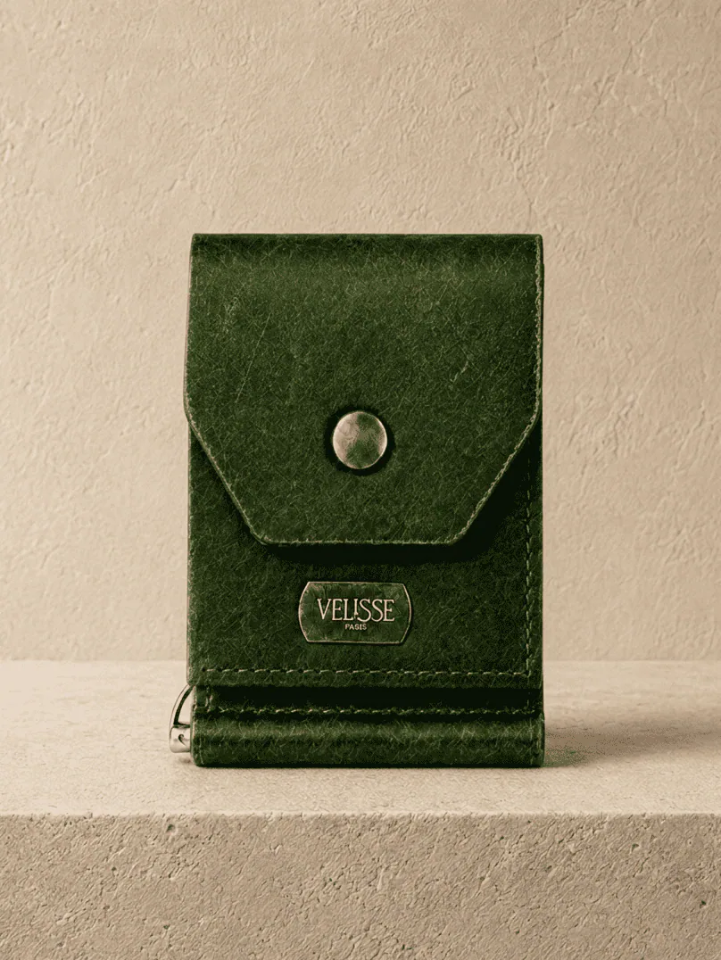 Forest Green Signature Wallet in Olive